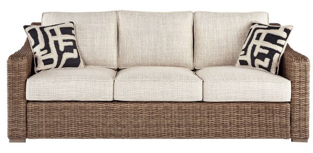 Signature Design by Ashley® Beachcroft Beige Sofa with Cushion