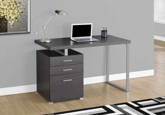 Monarch Specialties Inc. Oak Grey 48" Computer Desk