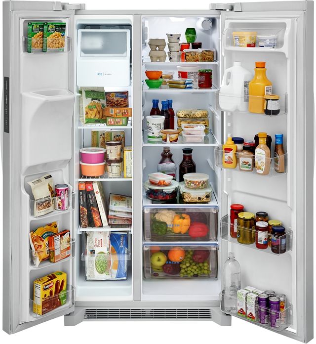Frigidaire® 25.6 Cu. Ft. White Side-by-Side Refrigerator 8