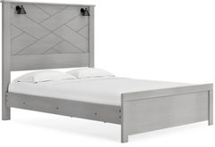 Signature Design by Ashley® Cottonburg Light Gray Queen Panel Bed