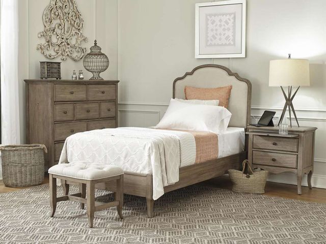 Aspenhome® Provence Patine Upholstered Bed | Jarons Furniture Outlet ...