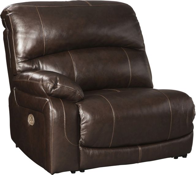 Signature Design by Ashley® Hallstrung Chocolate 3-Piece Power Reclining Sectional-3