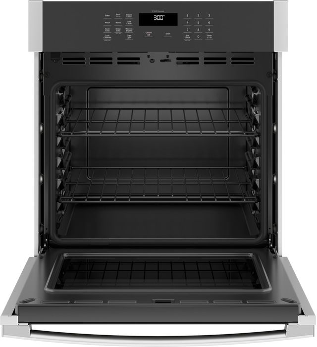 GE® 27" Stainless Steel Electric Built In Single Oven-1