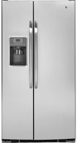 GE® ENERGY STAR® 25.9 Cu. Ft. Side-by-Side Refrigerator-Stainless Steel