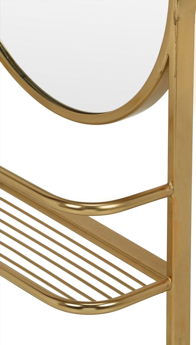 Miroir d'or Galileo, plaqué or, Renwil® 2