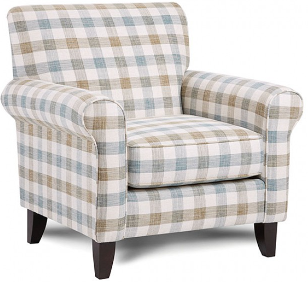 Furniture of America® Cadigan Checkered Multi Chair | Ken's Appliance ...