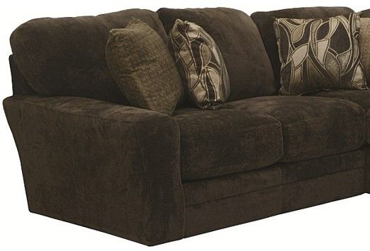 Jackson Furniture Everest Chocolate 2-Piece Sectional Sofa Set 1
