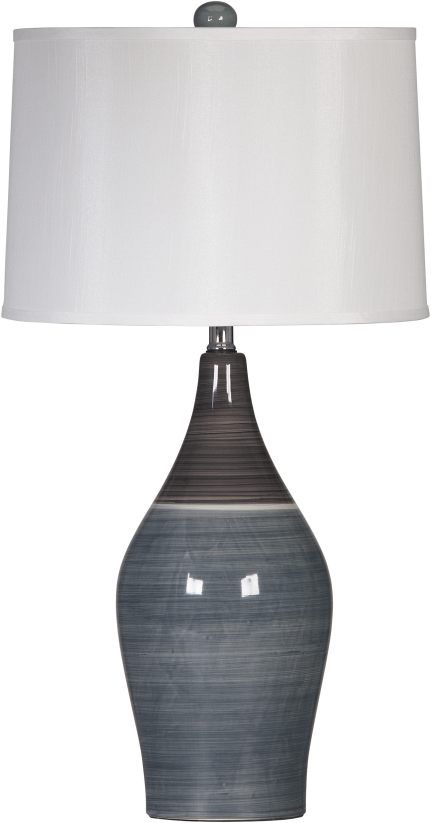 Signature Design by Ashley® Niobe Set of 2 Multi Gray Table Lamps 1