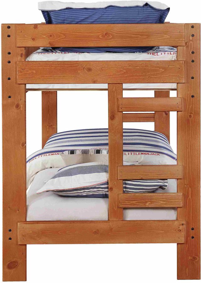 Coaster® Wrangle Hill Amber Wash Twin/Twin Bunk Bed 3