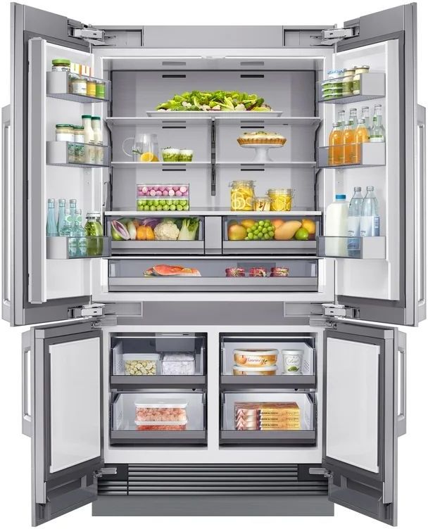 Dacor® 23.5 Cu. Ft. Panel Ready Built In French Door Refrigerator 1