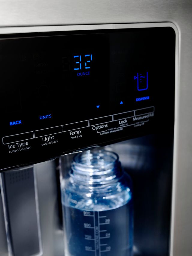 Whirlpool® 20.29 Cu. Ft. Counter Depth Side-By-Side Refrigerator-Fingerprint Resistant Stainless Steel 30