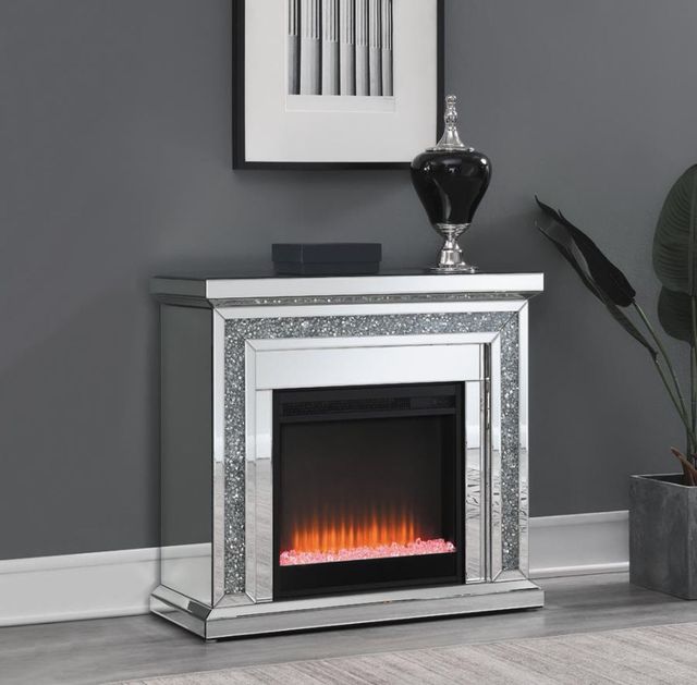 Coaster® Mirror Freestanding Fireplace 7