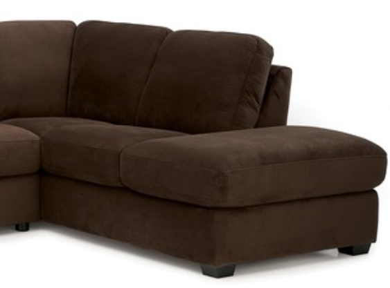 Palliser® Furniture Lanza 2-Piece Brown Sectional 1