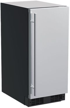 Marvel 15" 39 lb. Stainless Steel Clear Ice Maker