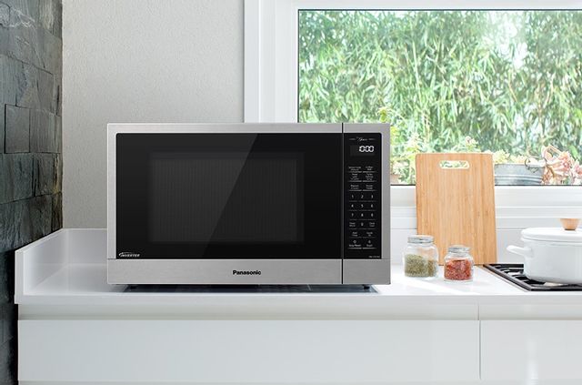 Panasonic Inverter® 1.2 Cu. Ft. Stainless Steel Countertop Microwave 1