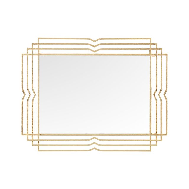 Olliix by Madison Park Monroe Gold Mirror-0