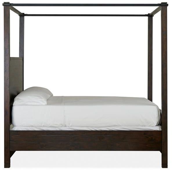 Magnussen Home® Pine Hill King Poster Bed-1