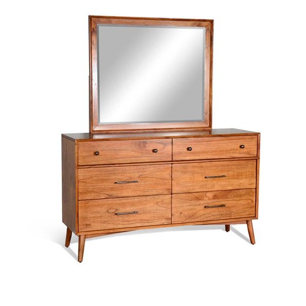 Sunny Designs American Modern Cinnamon Dresser Mirror 1