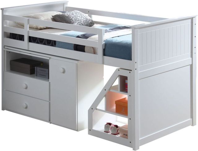 ACME Furniture Wyatt White Youth Twin Loft Bed