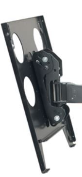 Chief® Manufacturing Black Large Flat Panel Swing Arm Wall Display Mount 1