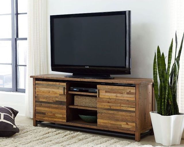 Hammary® Reclamation Place Brown Entertainment Console-1