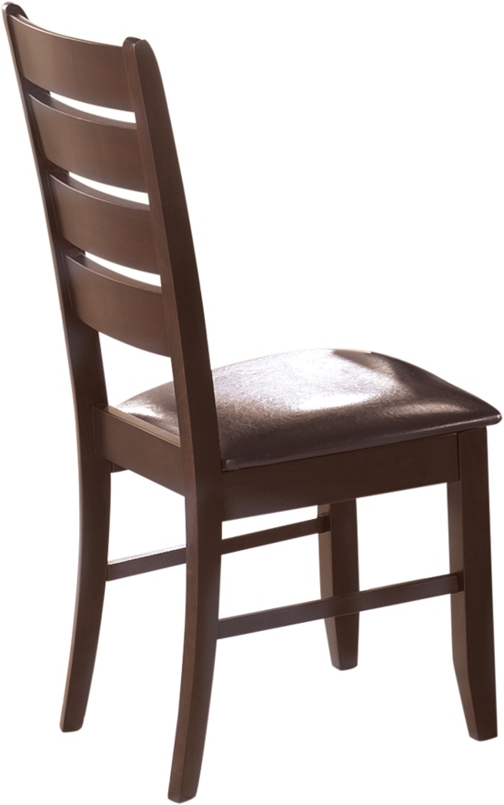 Coaster® Dalila Set of 2 Cappuccino Side Chairs