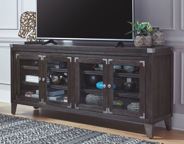 Signature Design by Ashley® Todoe Gray Extra Large TV Stand-3