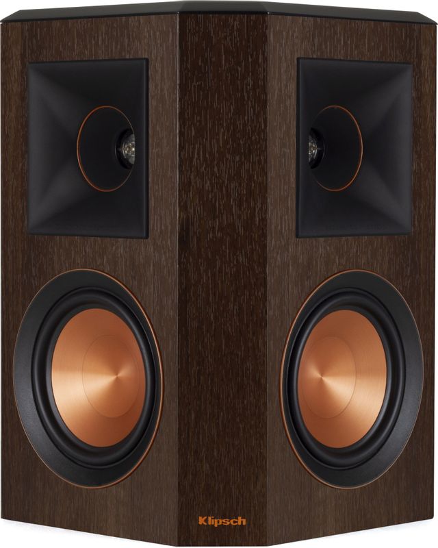 Klipsch® Reference Premiere Walnut RP-502S Surround Sound Speaker 0