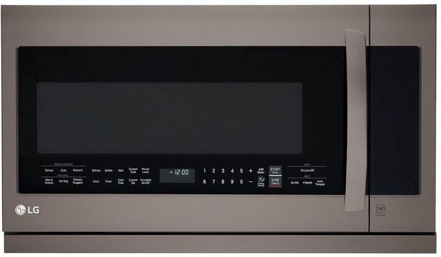 LG 2.2 Cu.Ft. Black Stainless Steel Over The Range Microwave