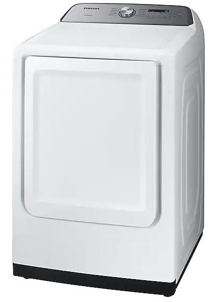 Samsung 7.4 Cu. Ft. White Front Load Gas Dryer-1