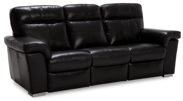 Palliser® Furniture Alaska Black Power Sofa Recliner 0