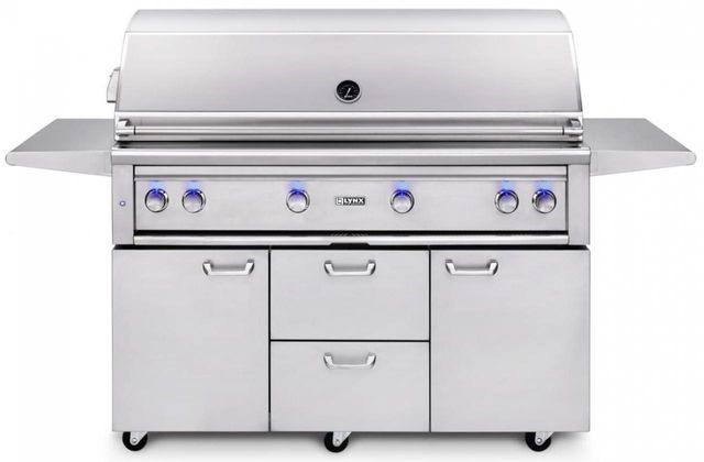 Lynx® Professional 54" Freestanding Grill-Stainless Steel-0