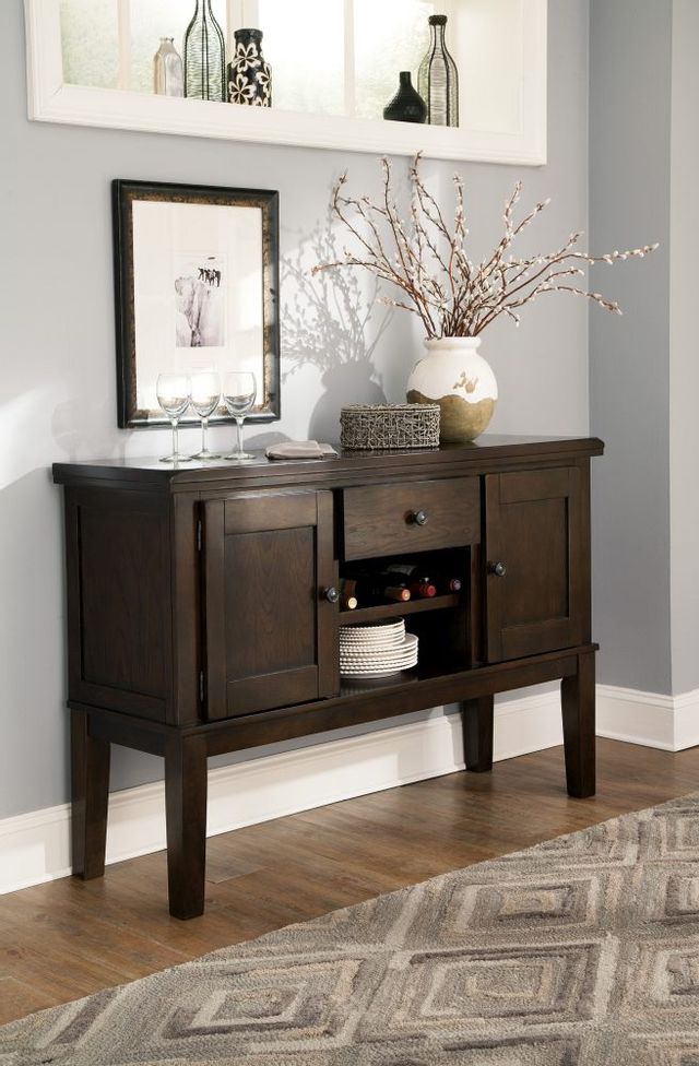 Signature Design By Ashley® Haddigan Dark Brown Dining Room Server