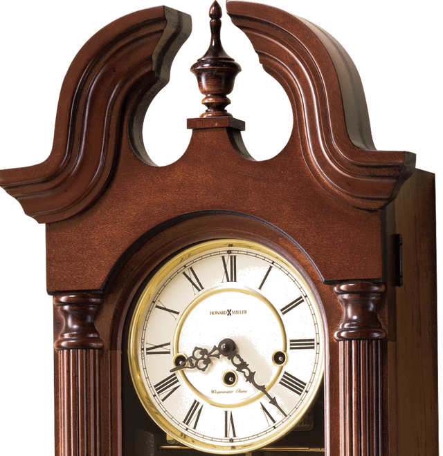 Howard Miller® David Windsor Cherry Wall Clock 1
