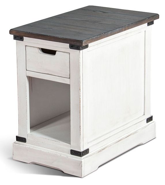 Sunny Designs™ Barn Door French Country Chair Side Table