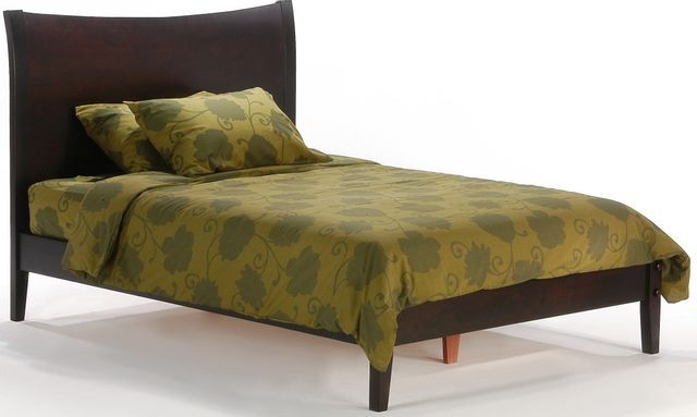 Night & Day Furniture™ Blackpepper Dark Chocolate Queen P-Series Bed