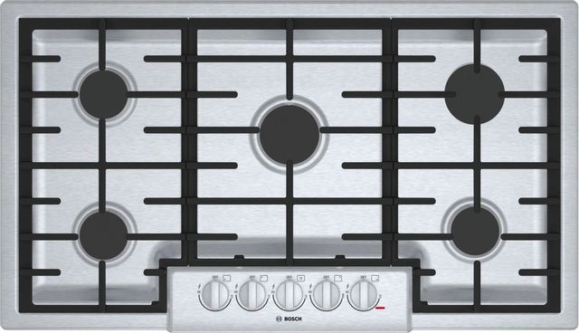 Bosch 800 Series 36" Stainless Steel Gas Cooktop-0