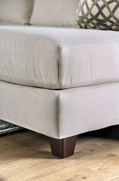 Furniture of America® Abilene Beige Sectional Sofa 1