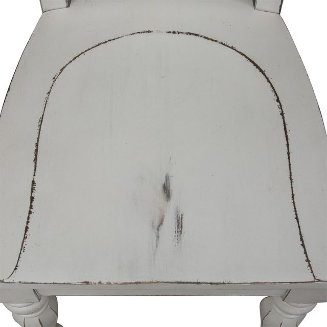Liberty Magnolia Manor Antique White Splat Back Side Chair 4