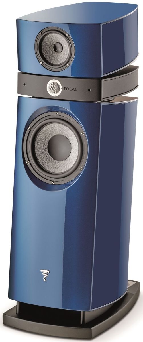 Focal® Scala Utopia Evo Metallic Blue 11" 3-Way Floorstanding Loudspeaker 0