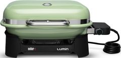 Weber® Grills® Lumin Compact 23" Seafoam Green Electric Tabletop Grill