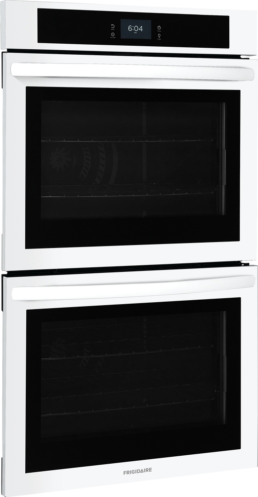 27 inch white double wall oven