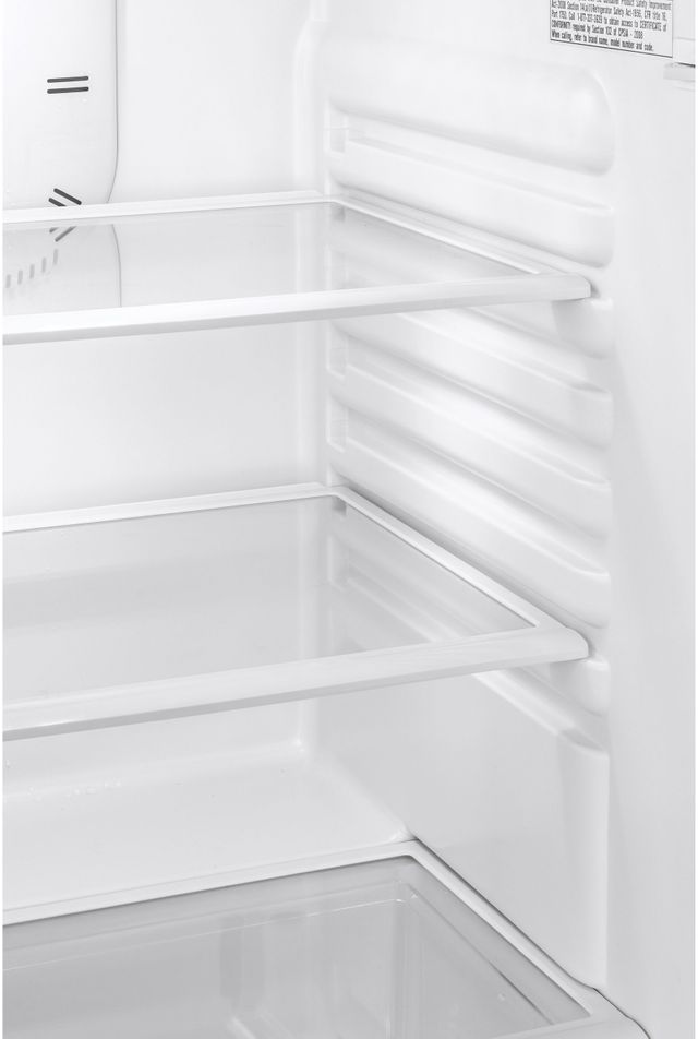 Haier 9.8 Cu. Ft. Stainless Steel Top Freezer Refrigerator 9