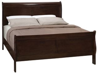 Coaster® Louis Philippe Cappuccino Full Sleigh Bed