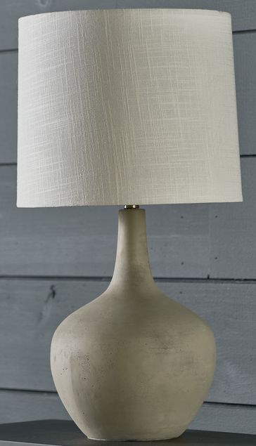 magnolia home ashby cement table lamp