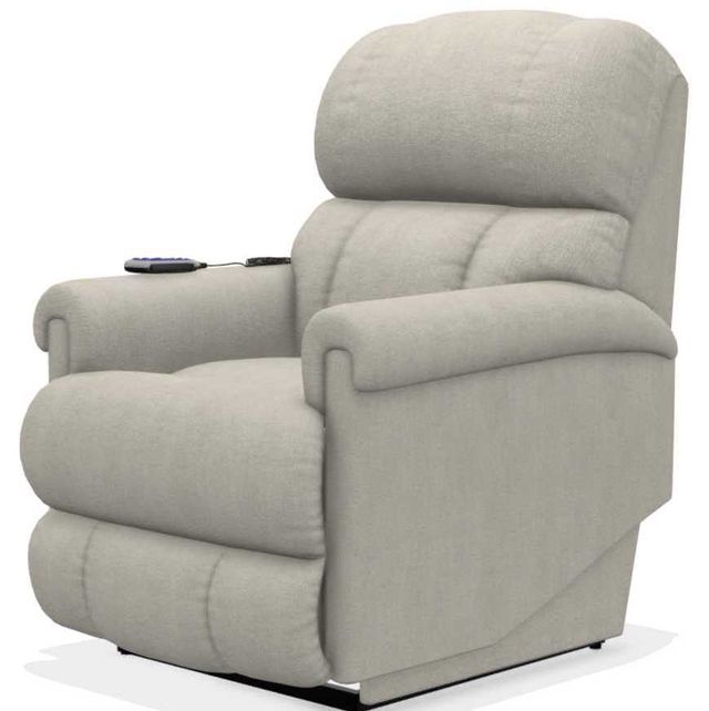 La-Z-Boy® Pinnacle Platinum Pearl Power Lift Recliner with Headrest and Lumbar 3
