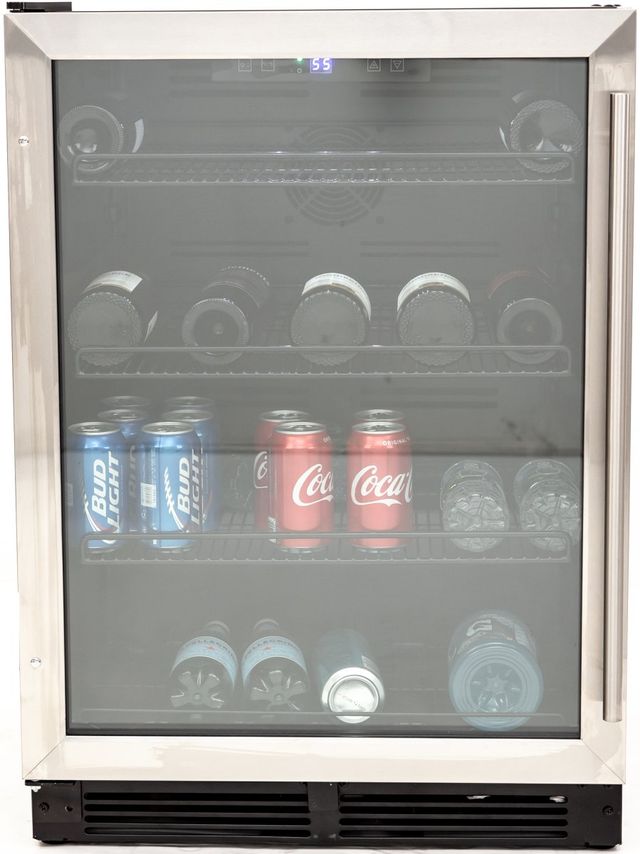 DBC045L1SS by Danby - Danby 4.5 cu. ft. Free-Standing Beverage Center in  Stainless Steel