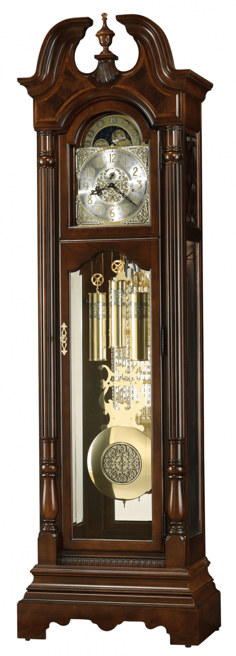 Howard Miller® Bretheran Cherry Bordeaux Grandfather Clock