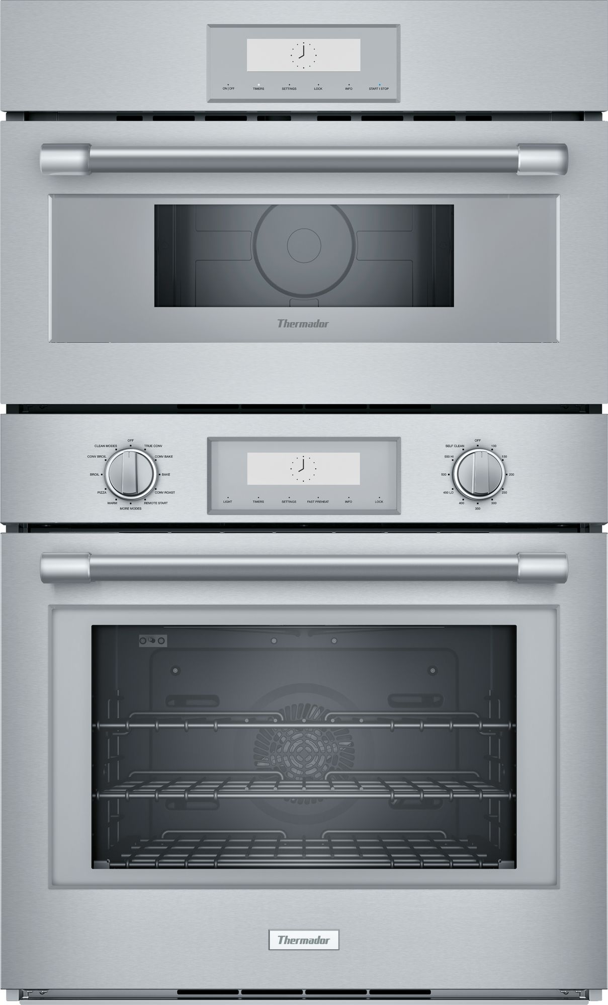 Thermador® Professional 30" Stainless Steel Combination Wall Oven