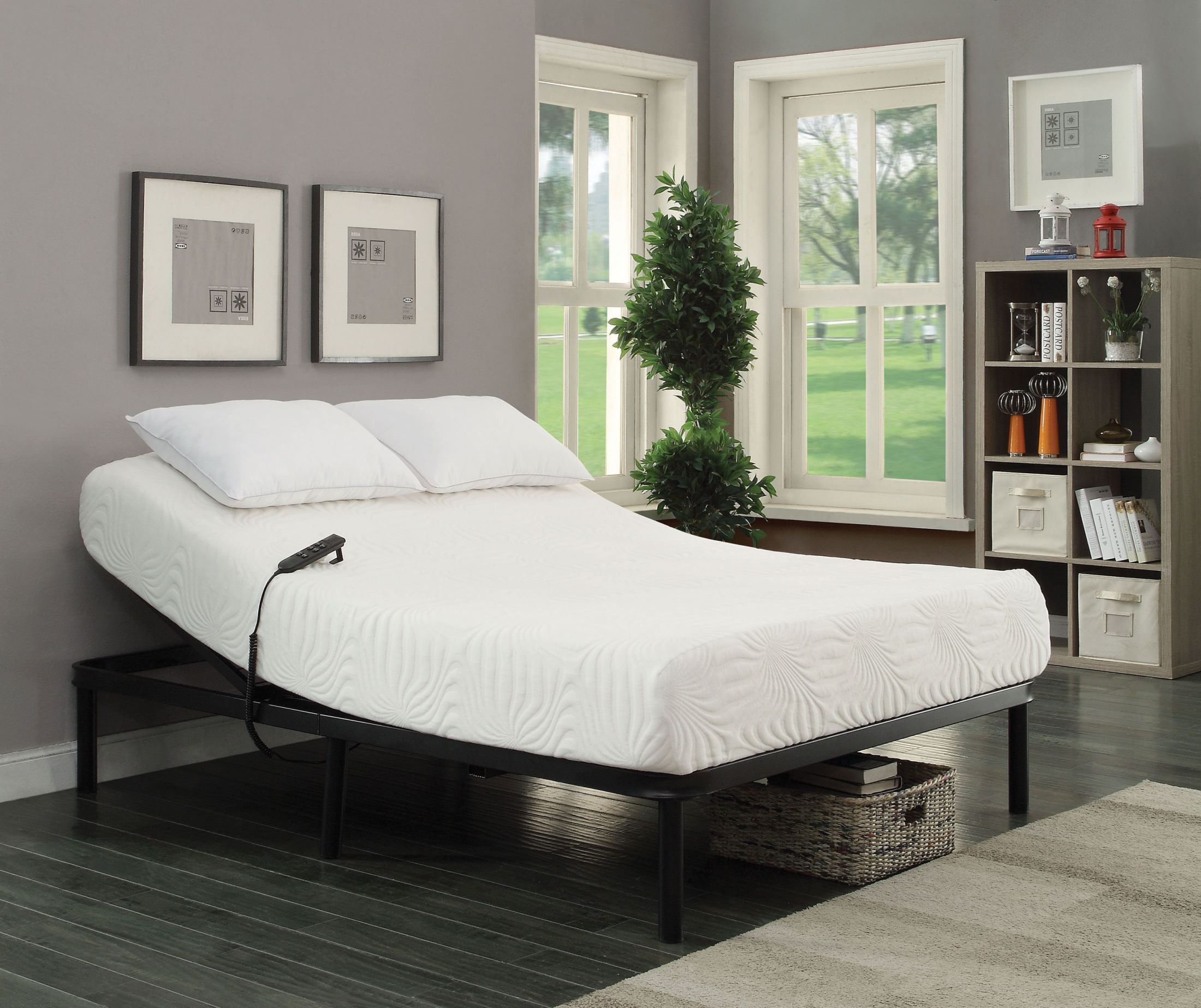 electric queen bed base